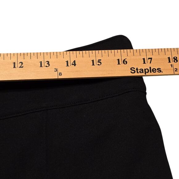 Spanx The Perfect Pant High Rise Womens 1X Black Flare Pullon Stretch Neutral - Picture 9 of 12